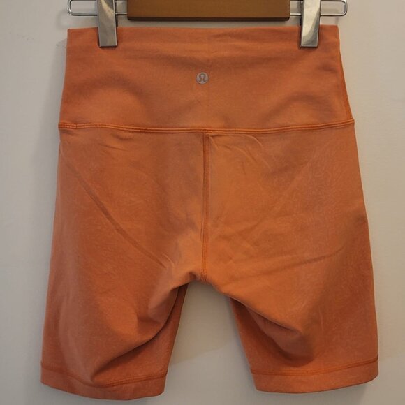 Lululemon / Shorts / High Rise / Orange / Size 4/6 - Picture 3 of 5